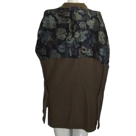 MCKENZIE TRIBE Sport Coat, 46R, Olive Green, Wool/Cashmere, Leather trim - Picture 5 of 12